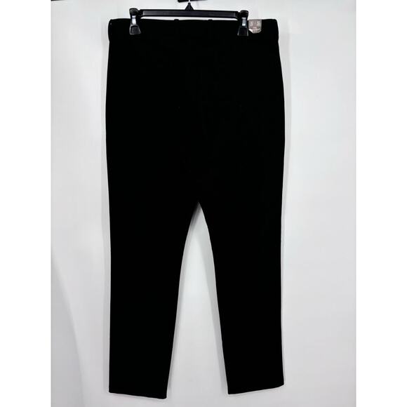 J.Crew 770 Straight-fit midweight tech pants Black 32x32 - Picture 3 of 4